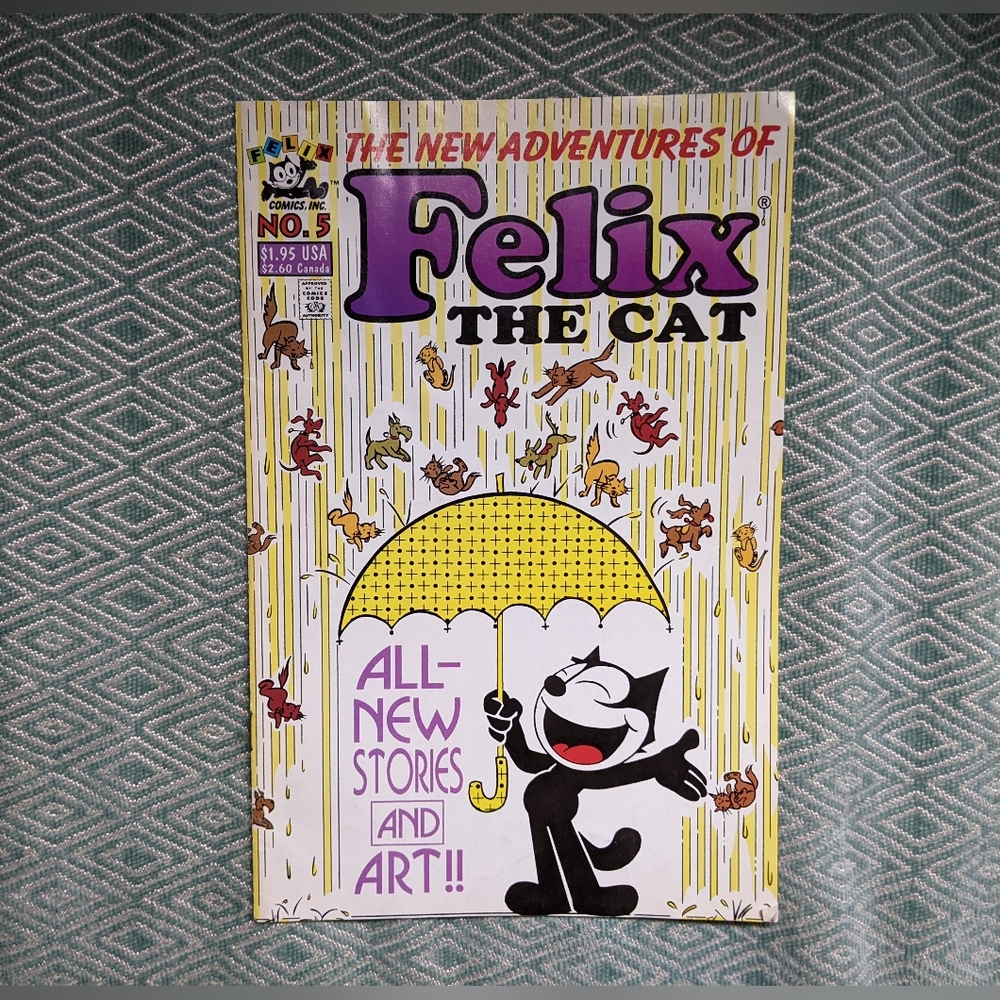 Vintage The New Adventures of Felix the Cat Comic